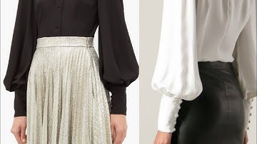 How To Cut And Sew A Bishop Sleeve