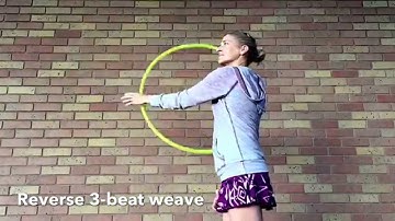 Tutorial: Reverse 3-beat weave with twin hoops. Thanks for watching!!