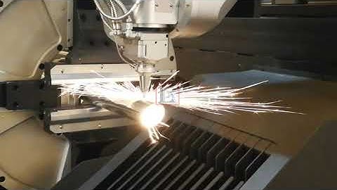 [LX Laser Tech.] Stainless steel tube 5-axis fiber laser cutting machine