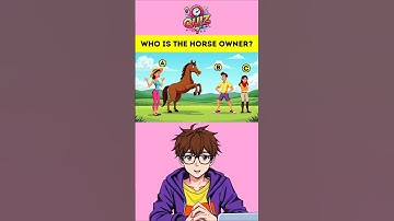 Tech IQ Challenge: Guess the Horse Owner in 5 Seconds! #techquiz #brainteaser #iqtest