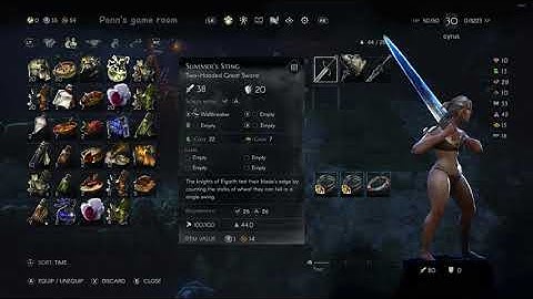 no rest for the wicked, two-handed weapons，Summer’s Sting,  Attack Mode, Skill, X=Wallbreaker