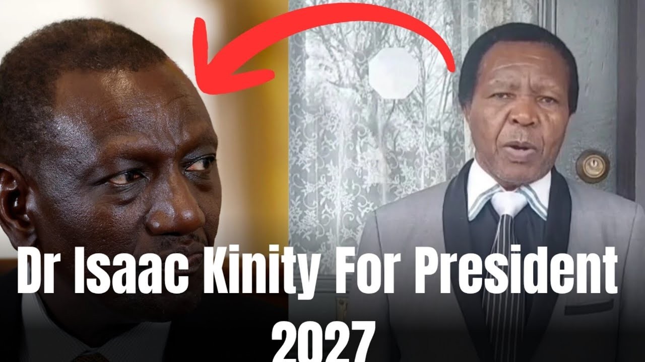 PANIC IN RUTO CAMP! DR. ISAAC KINITY DECLARES HIS 2027 PRESIDENTIAL RUN!