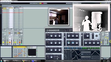 Dubstep Bassline using Kinect (function demo)