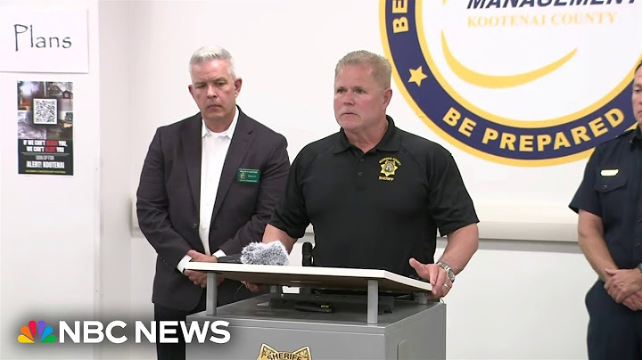 'We have one dead shooter': Officials give update in Idaho attack