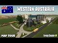 WESTERN AUSTRALIA?! NEW MOD MAP! (TOUR/REVIEW!) Farming Simulator 25