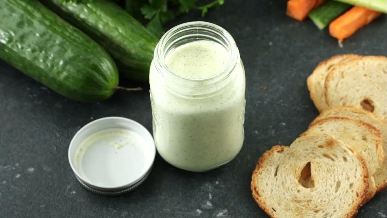 Cucumber ranch dressing YouTube