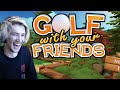 xQc Plays Golf With Your Friends with Moxy, Adept and Friends (with chat)