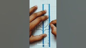 Easy Drawing Geometric Art 😎😎 #drawing #art #youtubeshorts #shorts #shortvideo #easy  #short #viral