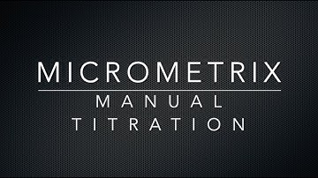 Manual Titration with Particle Charge Analyzer