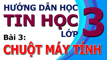 Hướng Dẫn Học Tin Học Lớp 3 | Bài 3: Chuột máy tính | Chủ đề 1: Làm quen với máy tính