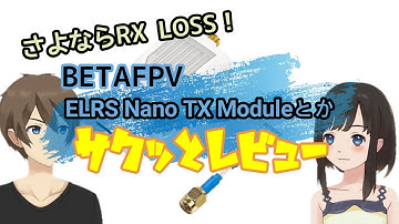 さよならRX LOSS! BETAFPV ELRS Nano Module とか サクッとレビュー