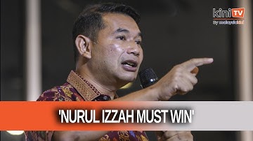 [Full Video] PKR polls - Rafizi explains why Nurul Izzah must win
