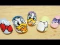 Donald and Daisy nail art / ドナルド＆デイジーネイルアート