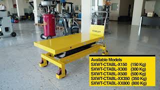 Stanley Table Lifters Demo | Efficient Material Handling Solution