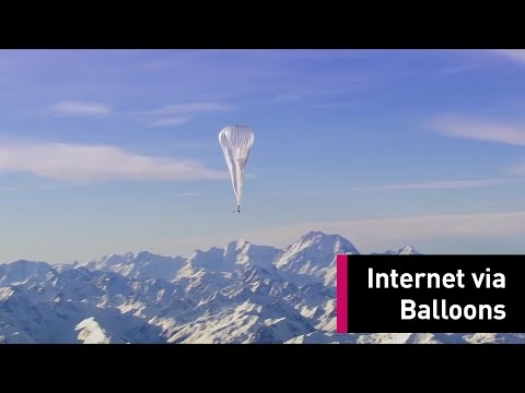 Google Plans To Use Ballons To Provide Internet For The World
