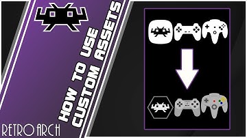 How To Use Custom Assets In RetroArch [Ozone | XMB]