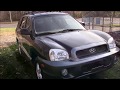 2004 Hyundai Sante Fe GLS V6 4WD Black