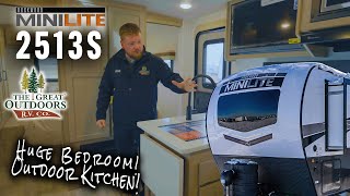 Amazing Couple's Coach w/ HUGE Outdoor Kitchen! - Rockwood Mini Lite 2513S by The Great Outdoors RV™ 1,263 views 4 months ago 9 minutes, 15 seconds