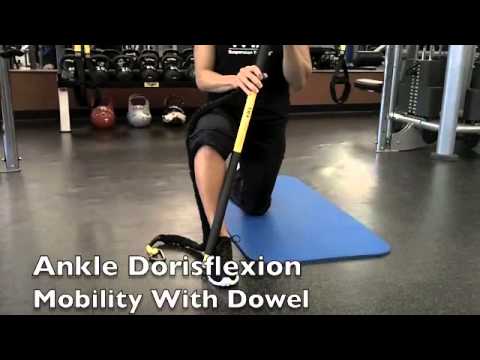 Mobility and flexibility exercises for the ankle joint - YouTube