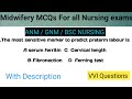 Midwifery MCQs/ sweta parikh nursing academy/ All nursing exams