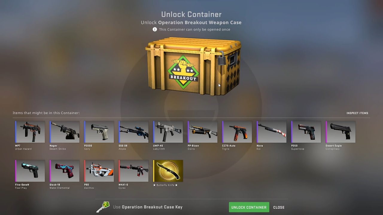 Daily CSGO Giveaway 066 - Breakout Case #giveaway #unboxing #csgo # ...
