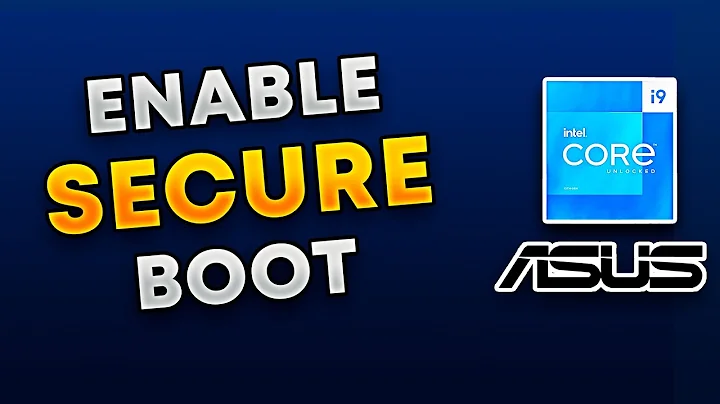 ¡Habilita Secure Boot Rápido! | Placas ASUS (Intel)