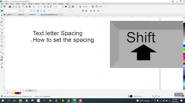 Corel Draw Tips & Tricks Letters Spacing and more