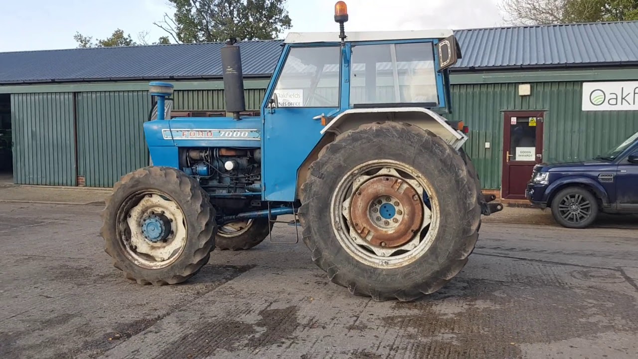 1973 FORD 7000 4WD Tractor