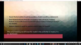 Human Sentiments Analyzer using AI based Text Analysis Techniques@forsktechnologies