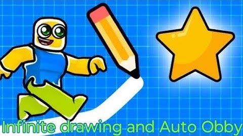 Roblox Script Draw Obby New (infinite Drawing and Auto Obby) 