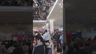 Stranded Passengers Crowd Dubai Airport After Record Rainfall by Storyful 80 views 12 hours ago 1 minute, 4 seconds
