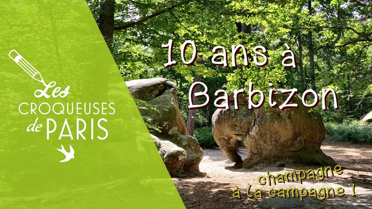 { vidéo } Les Croqueuses à Barbizon !