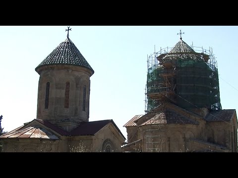 გელათის სამონასტრო კომპლექსში ინფრასტრუქტურული პროექტები მიმდინარეობს