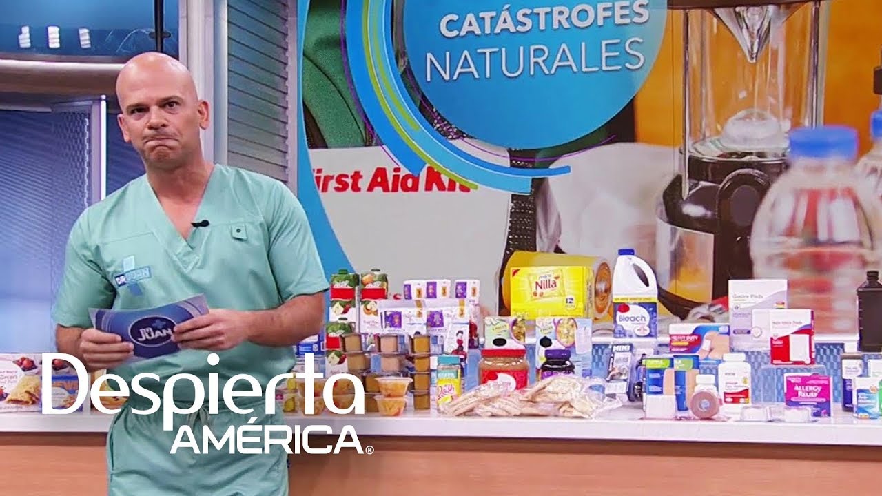 justiciar Qué debe tener un kit de emergencia para desastres naturales | Dr. Juan