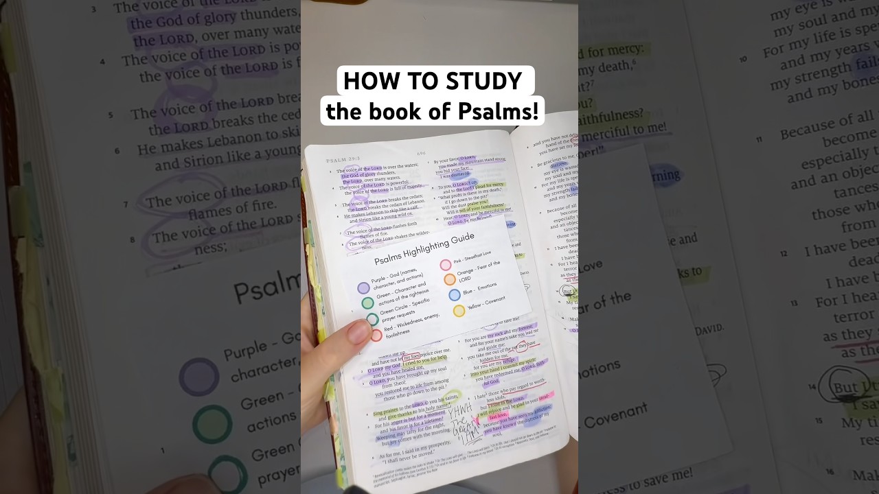 5 Themes To Highlight In The Book Of Psalms