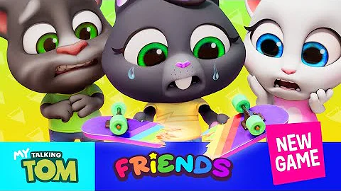 🛹 Crazy Skateboarding Tricks With My Talking Tom Friends (NEW GAME Official Trailer 2) 💥
