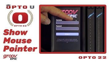 How to show the mouse pointer on a groov EPIC PR1 processor