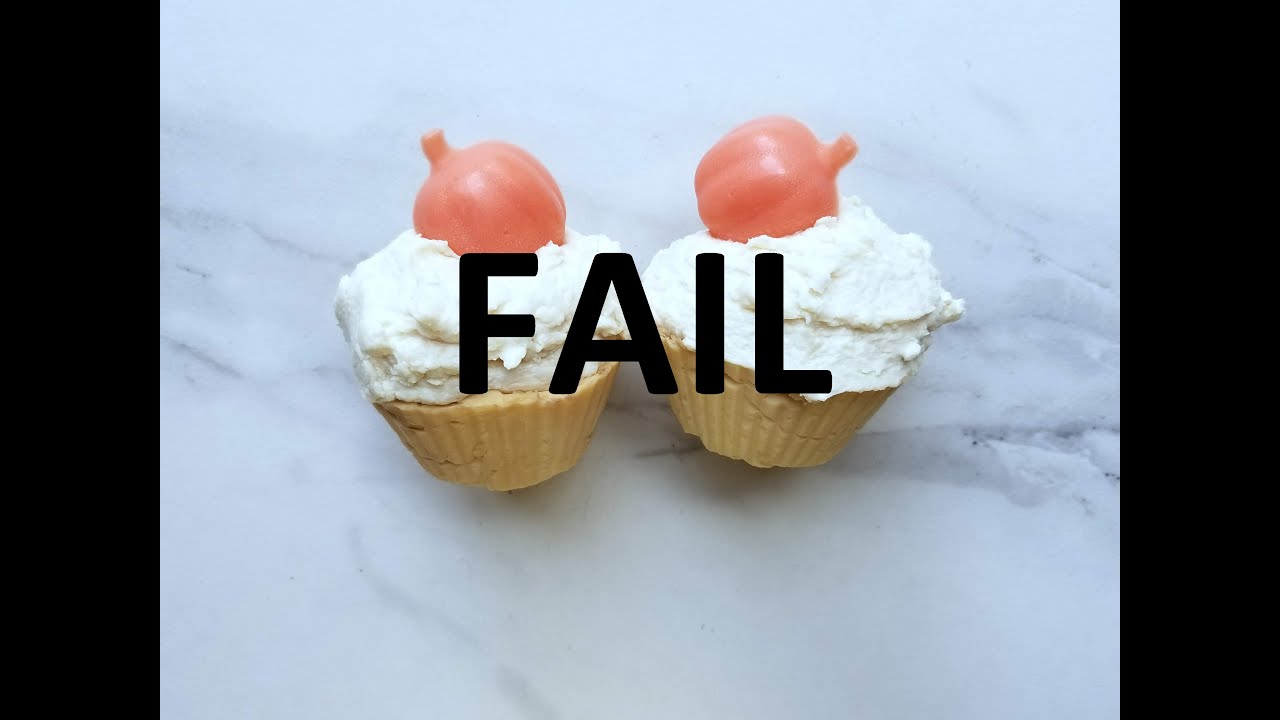 Pumpkin Cupcake Soap FAIL! |🚫 J & Mae Handmade