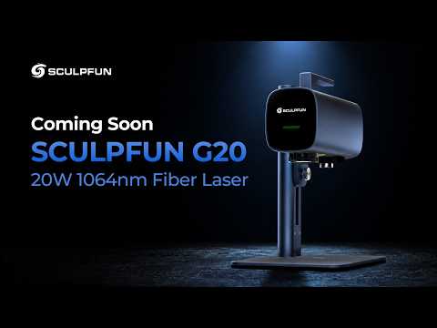 Get Ready for the Next Generation of Laser Marking | 20W Galvo Laser Coming Soon | SCULPFUN G20