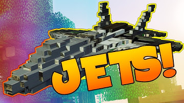 JETS IN MINECRAFT 1.9!? ( Command Block Creation! )