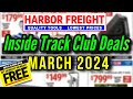 Harbor freight inside track club deals march 2024  free impact driver set in this flyer