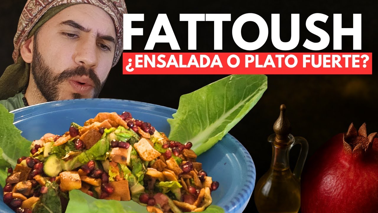 FATTOUSH | Ensalada árabe fresca, crujiente y con historia