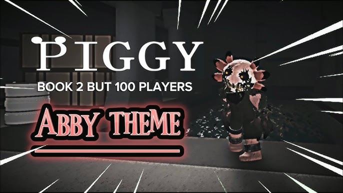 Piggy Book 2, but 100 Players ABBY QUEST! 