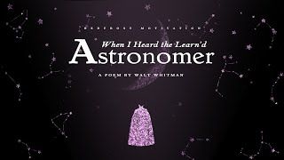 The Astronomer - Walt Whitman (Powerful Life Poetry) by RedFrost Motivation 93,653 views 1 year ago 1 minute, 31 seconds