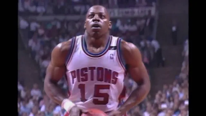 Vinnie Johnson Lights Up Michael Jordan and Compan...