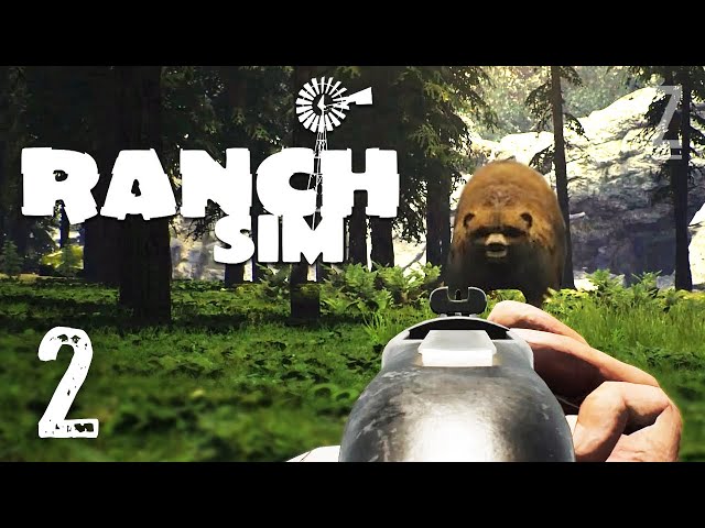 RANCH SIMULATOR GAMEPLAY FR #2 ! CONSTRUCTION D'UN RANCH ARDÉCHOIS 