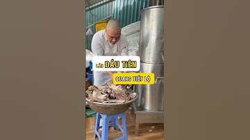 Lần đầu tiên tiết lộ quy trình ninh xương giúp nước dùng trong, ngọt sánh #short  #dayphoquangbeo