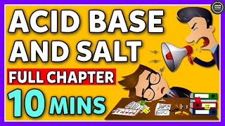 Acids, Bases and Salts | Full Chapter | Class 10