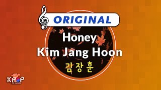 [KPOP MR 노래방] Honey - 김장훈 (Origin Ver.)ㆍHoney - Kim Jang Hoon