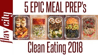 I've got 5 healthy meal prep recipes for weight loss that will help
you keep your new years resolutions. these clean eating are huge on...